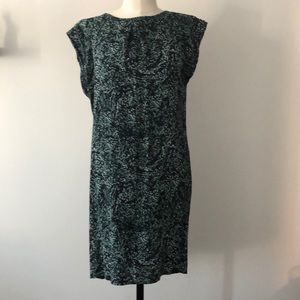 Pleated Abstract Dress by Copenhagen’s Just